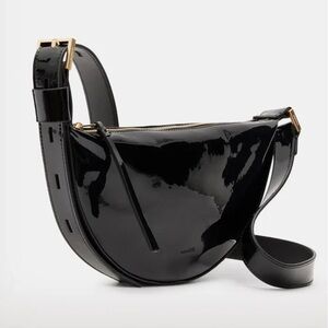 Allsaints half moon cross body bag